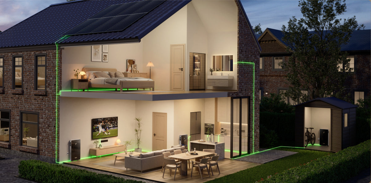 6-90kWh Expandable. Floor Space Minimum.