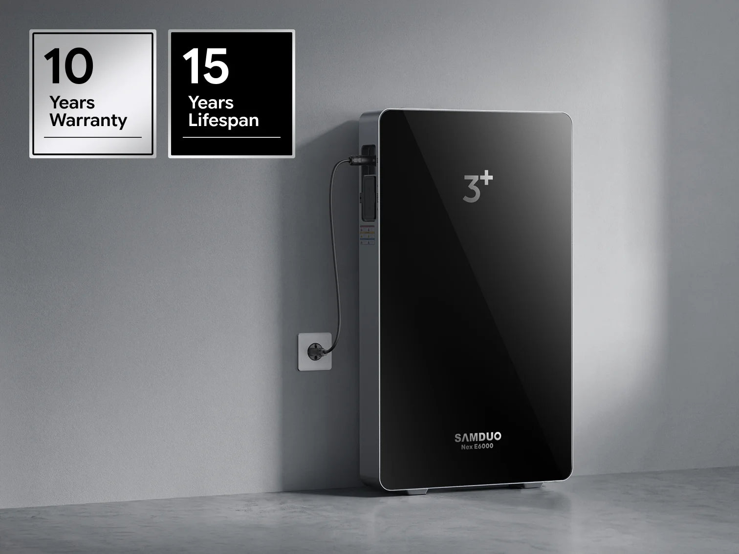10-Year Warranty, 15-Year Lifespan